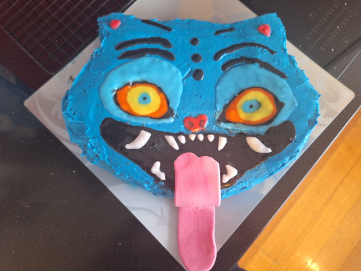 My son requested a Derpy Tiger.