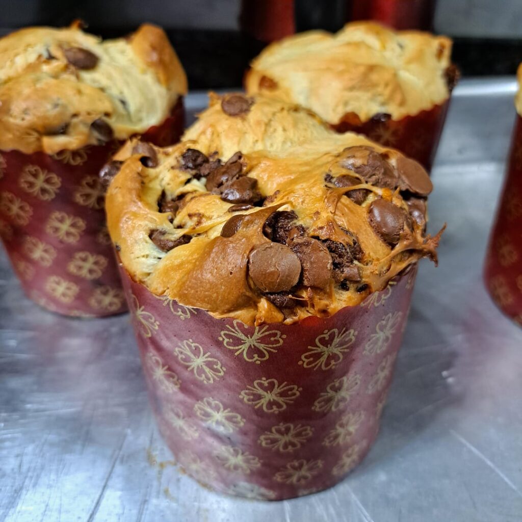 My first attempt at making panettone 🎄✨