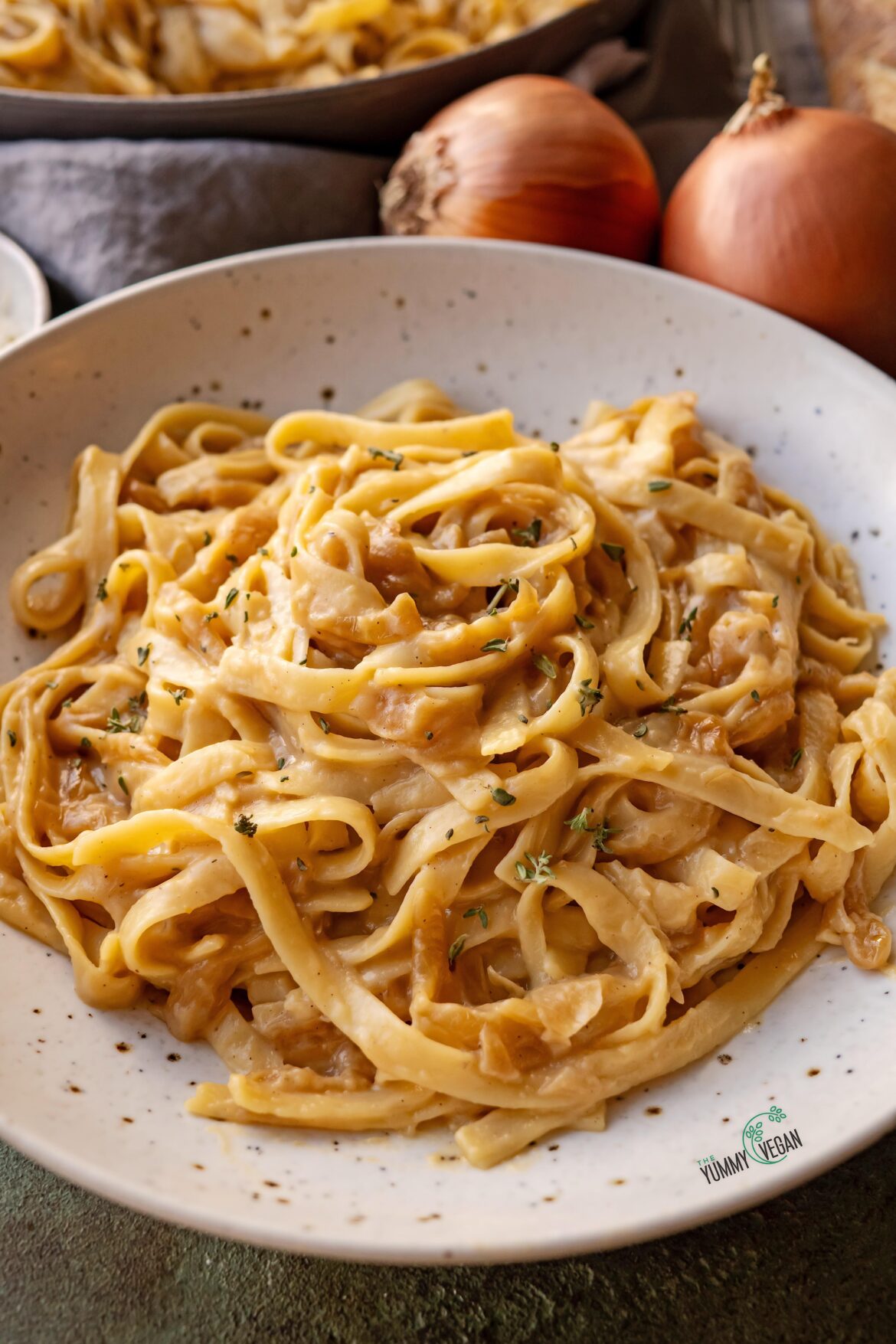 Caramelized Onion Alfredo