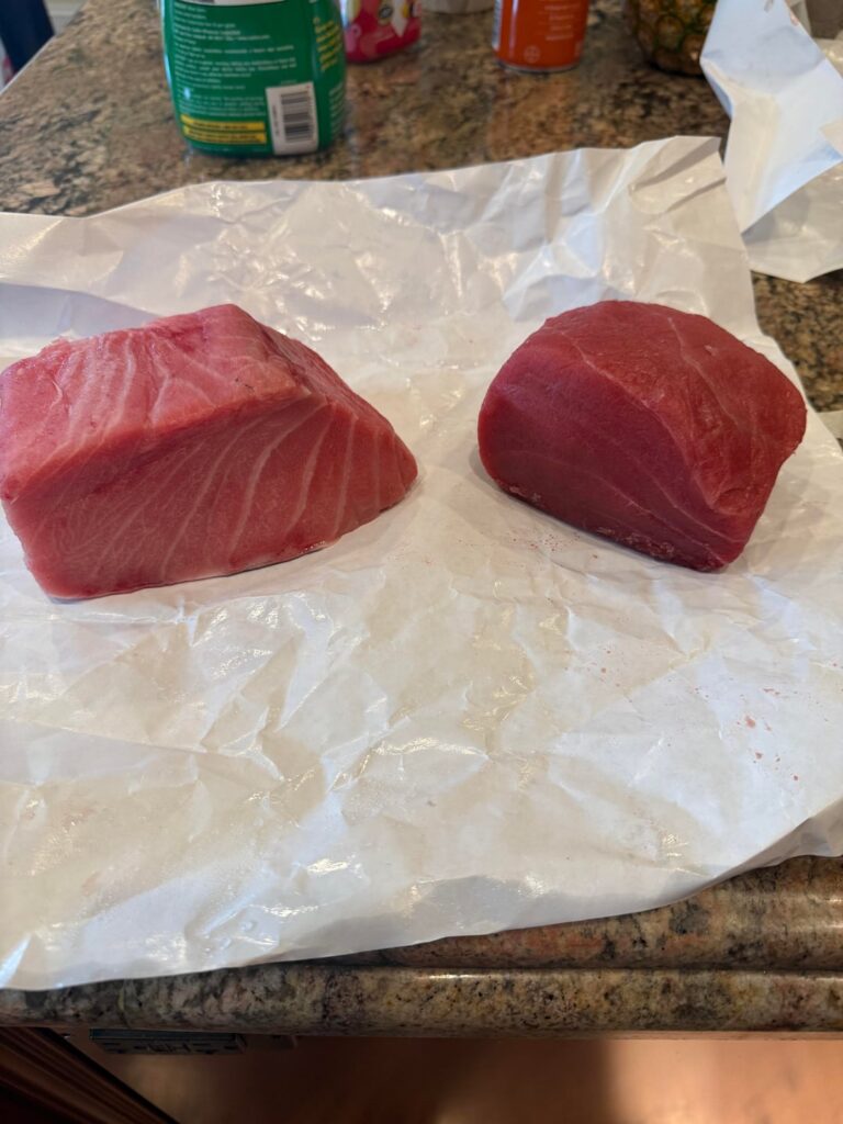 Got some bluefin for the first time