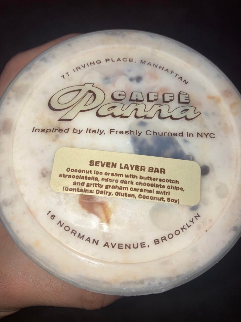 Caffe Panna: Coconut Seven Layer Bar