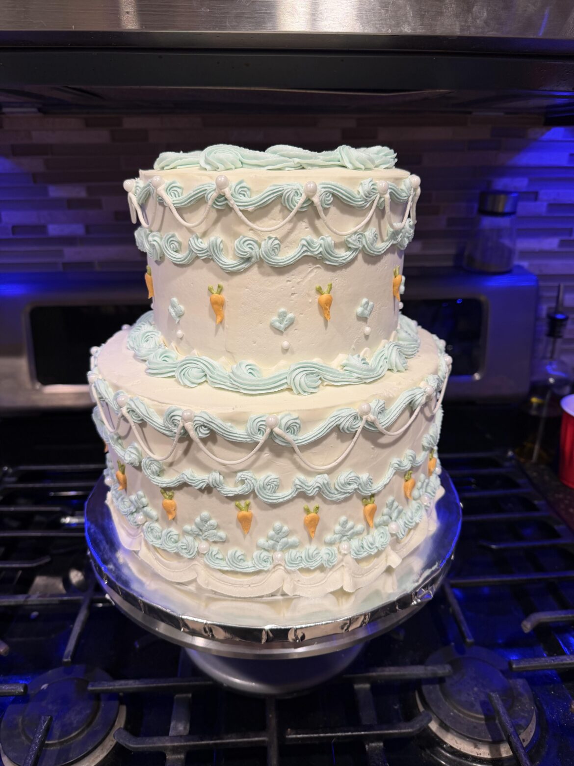 Peter Rabbit Baby Shower Cake