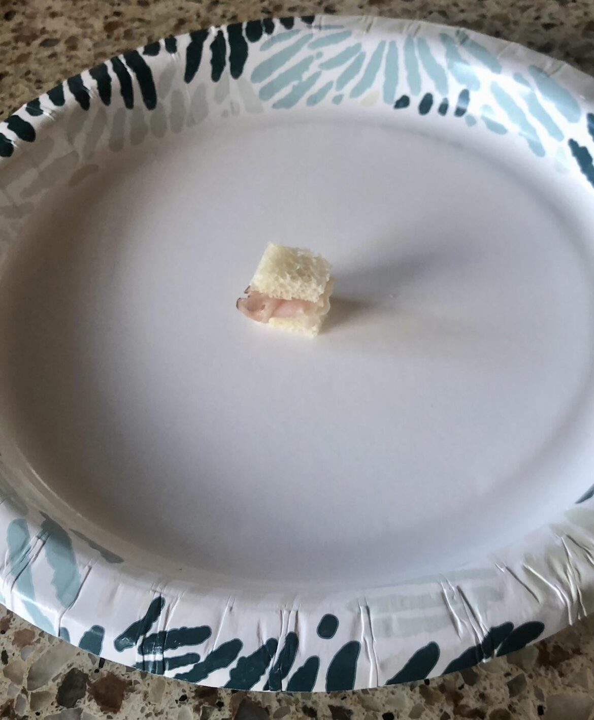 Throw back to the first sandwich I made for my daughter when she started solid foods.