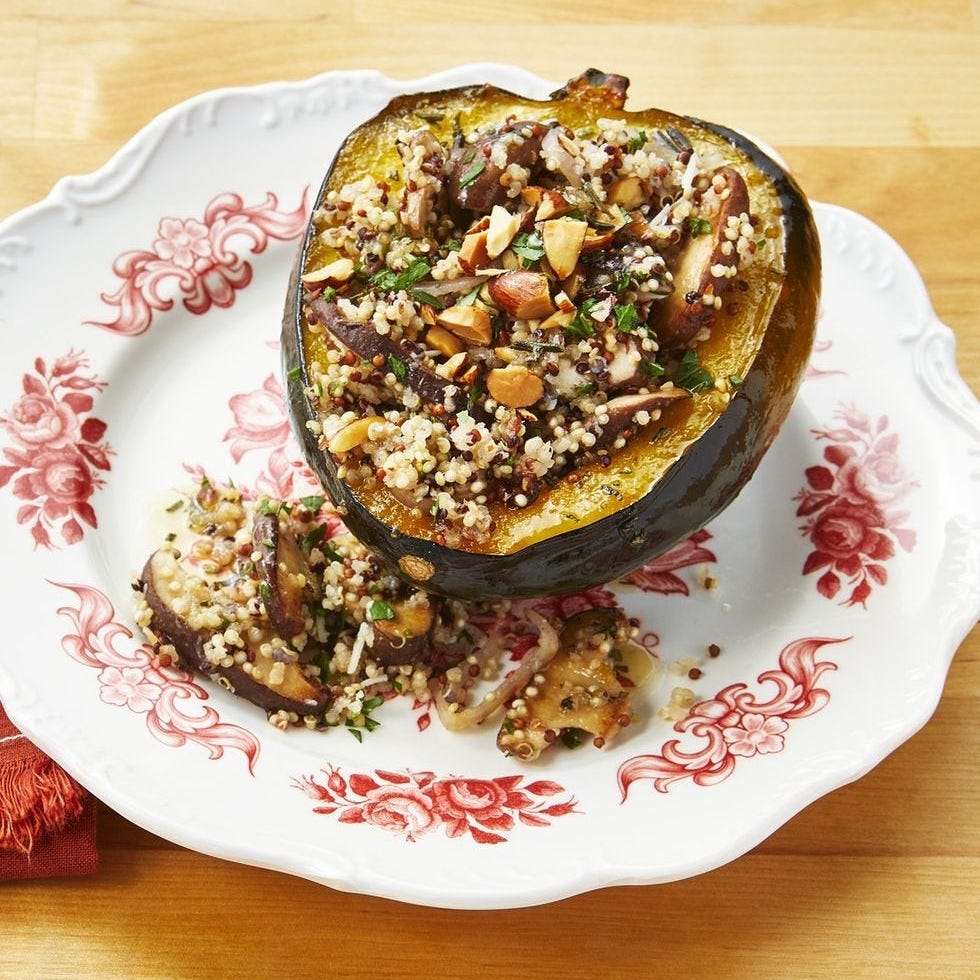 high protein thanksgiving recipes acorn squash
