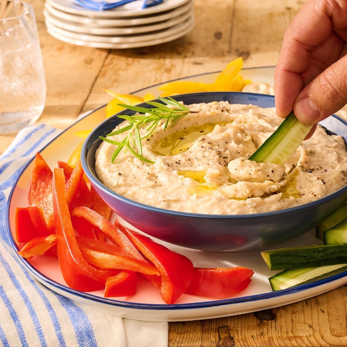 high protein thanksgiving recipes white bean dip