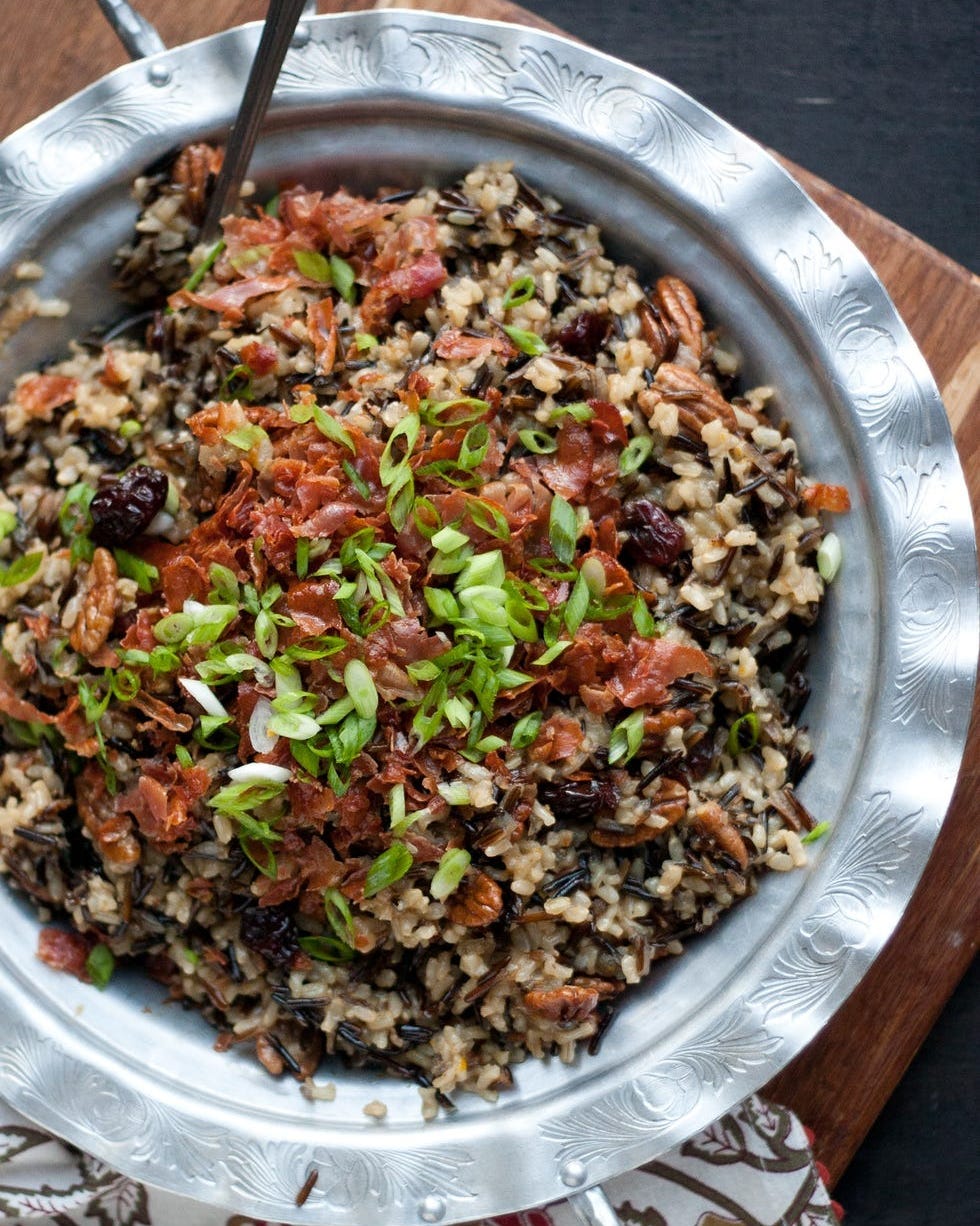 high protein thanksgiving recipes wild rice stuffing