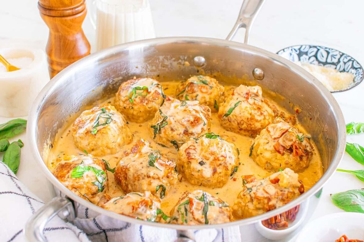 Marry Me Chicken Meatballs
