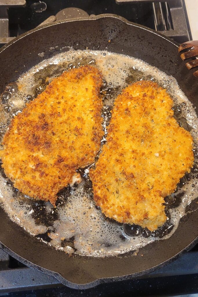 Chicken cutlet sandwich