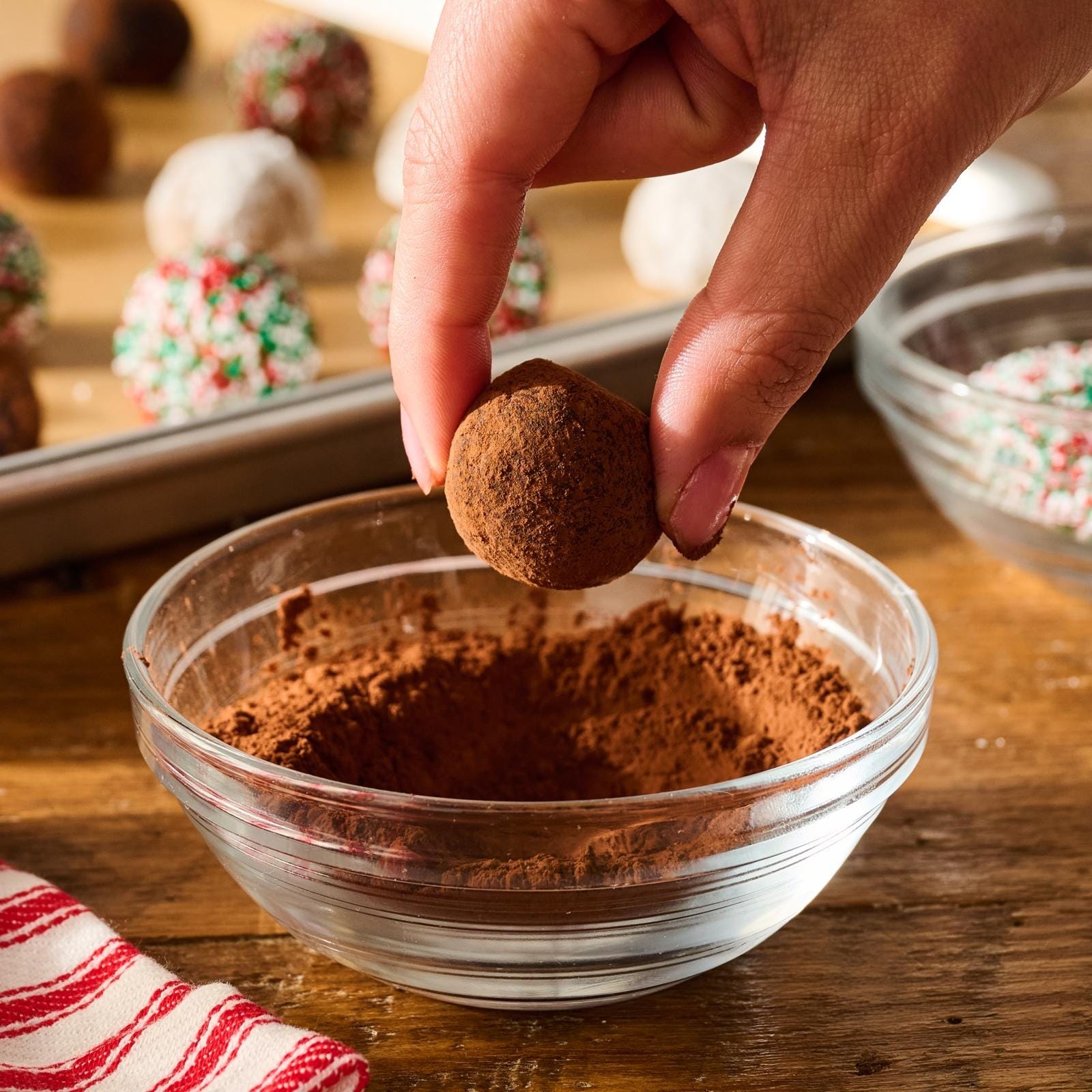 homemade food gifts bourbon balls