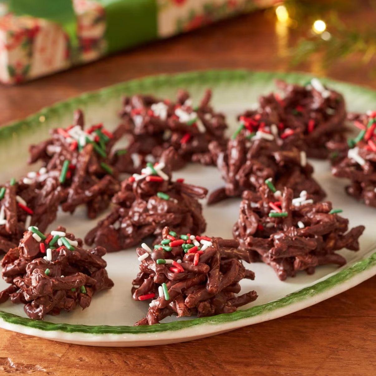 homemade food gifts holiday haystacks
