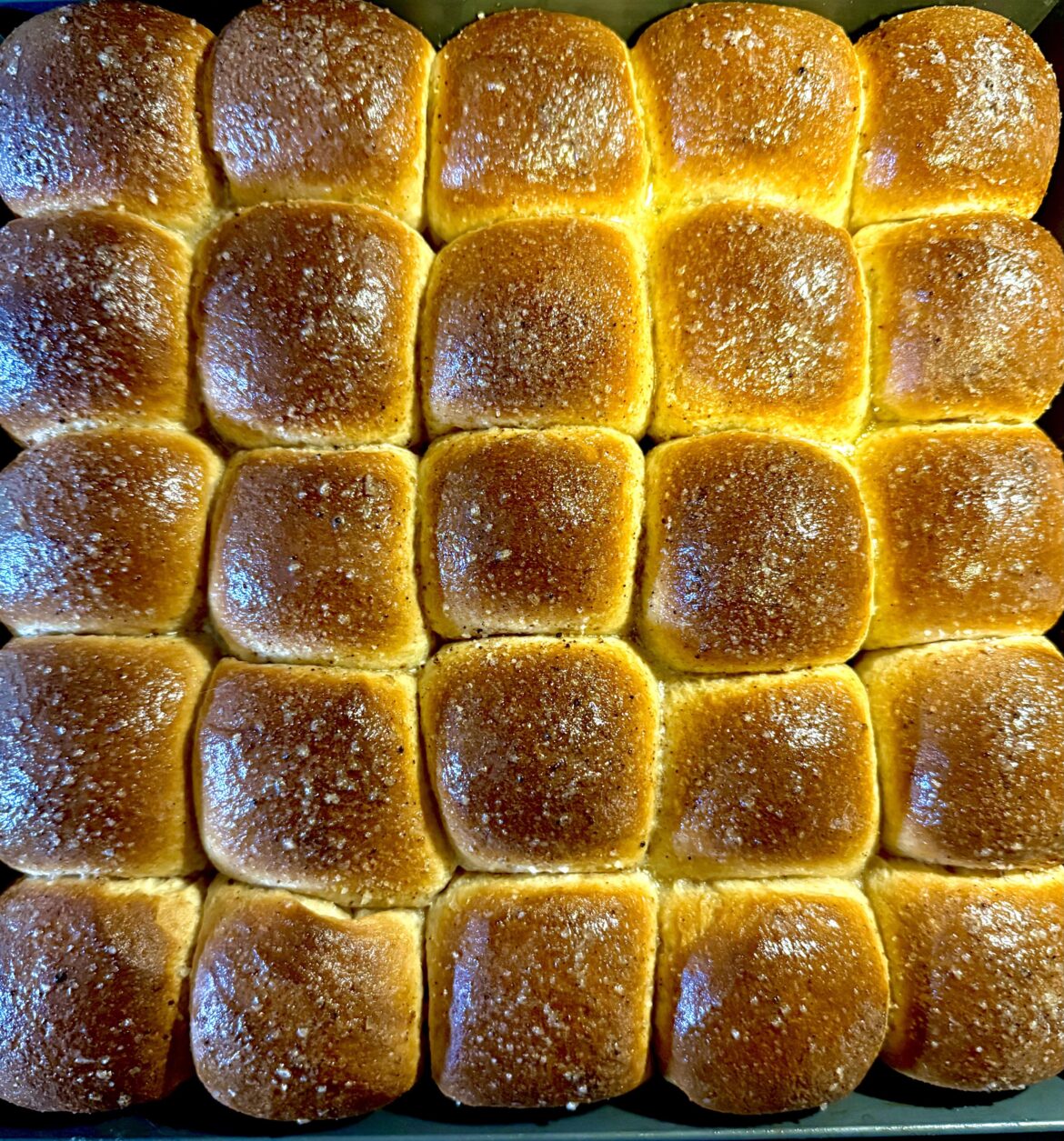 Some butter roll testing for Thanksgiving