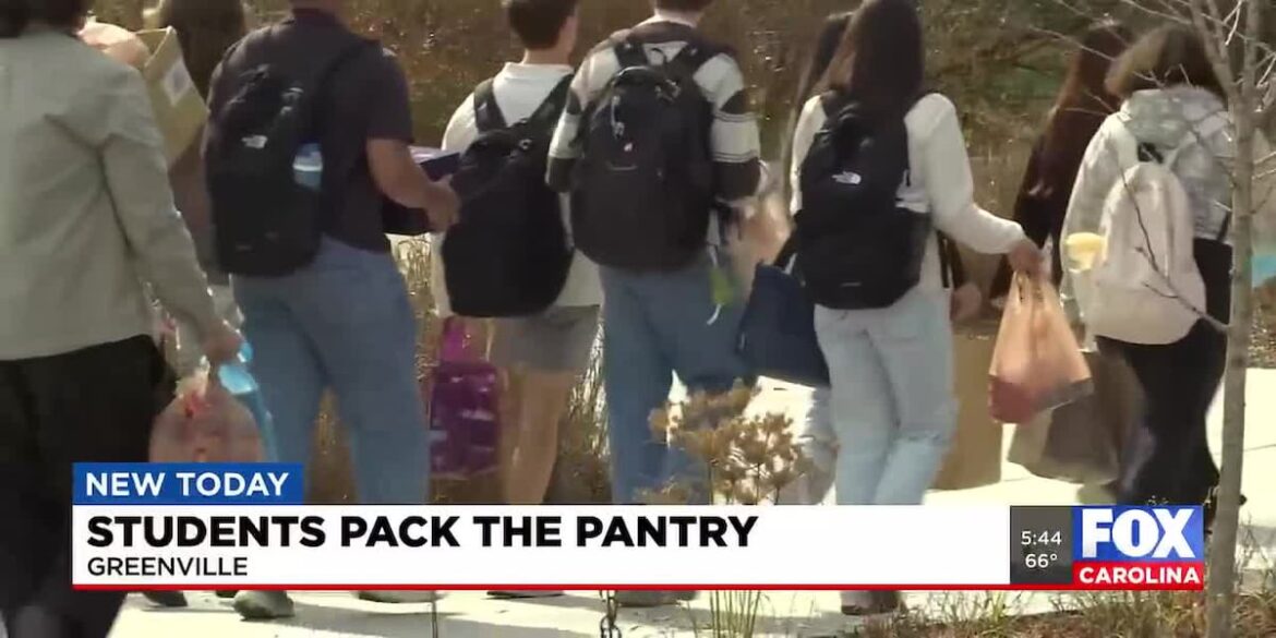 'Pack the Pantry' supports Greenville Tech students with food insecurity