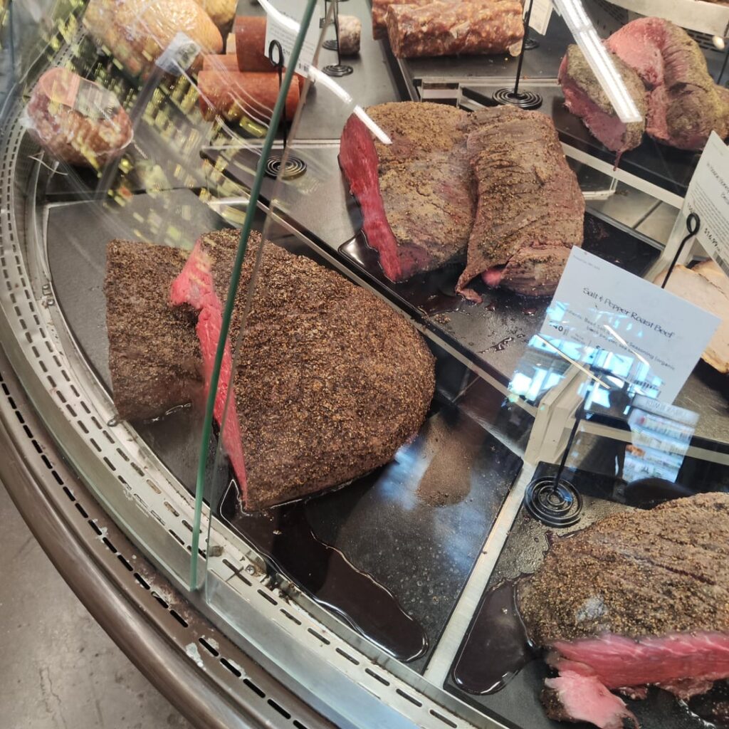 Beef Roasts I cooked at Work Getting Demolished A Day Before Thanksgiving. What do you guys think?