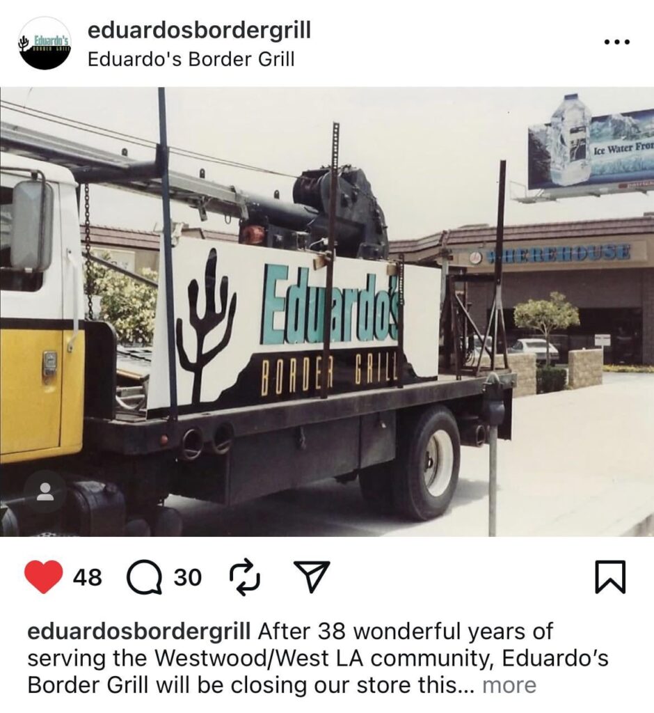 RIP Eduardo’s Border Grill