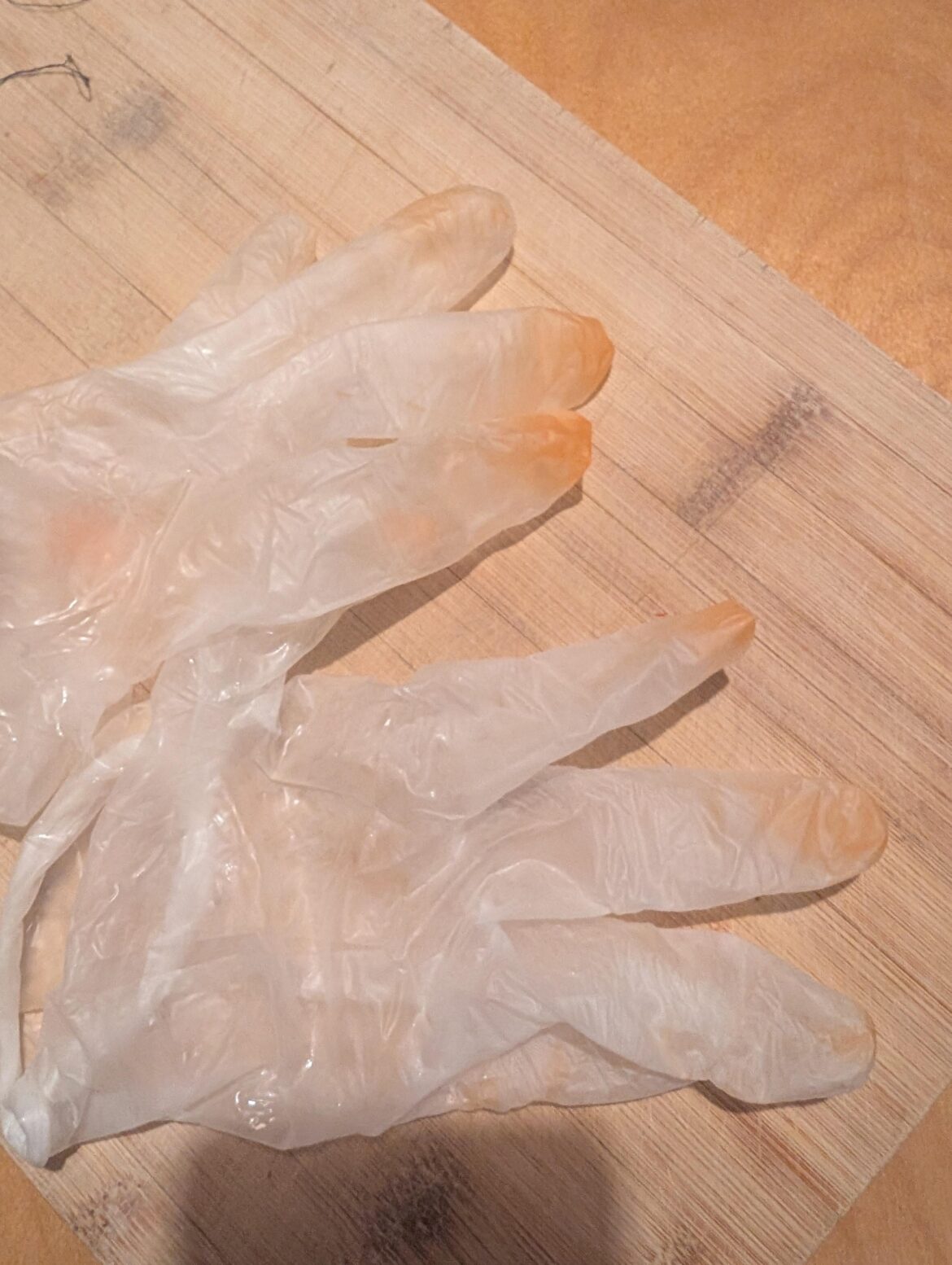 This is why it's a good idea to wear gloves when handling reapers...