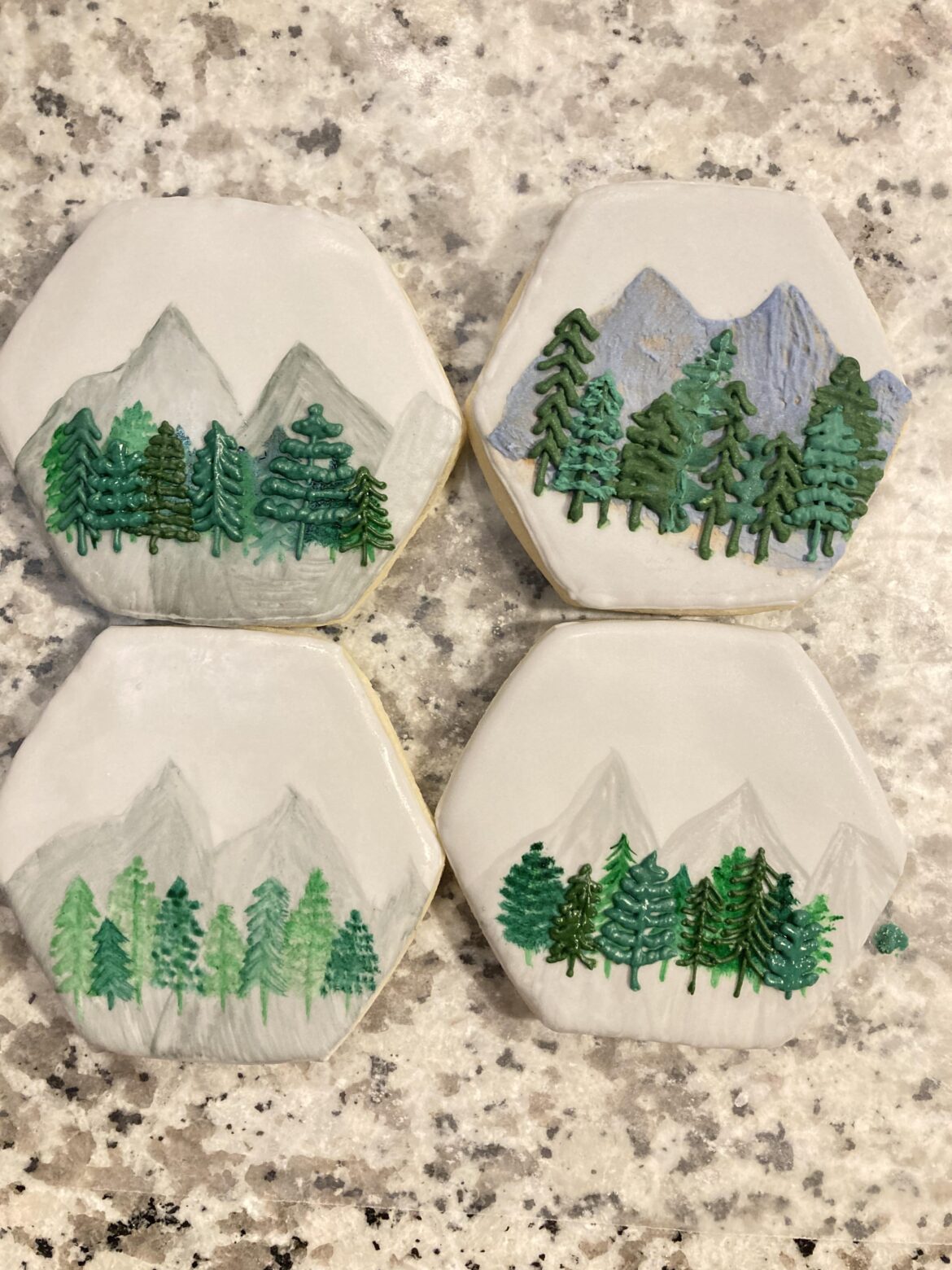 Update: Mountain scene
