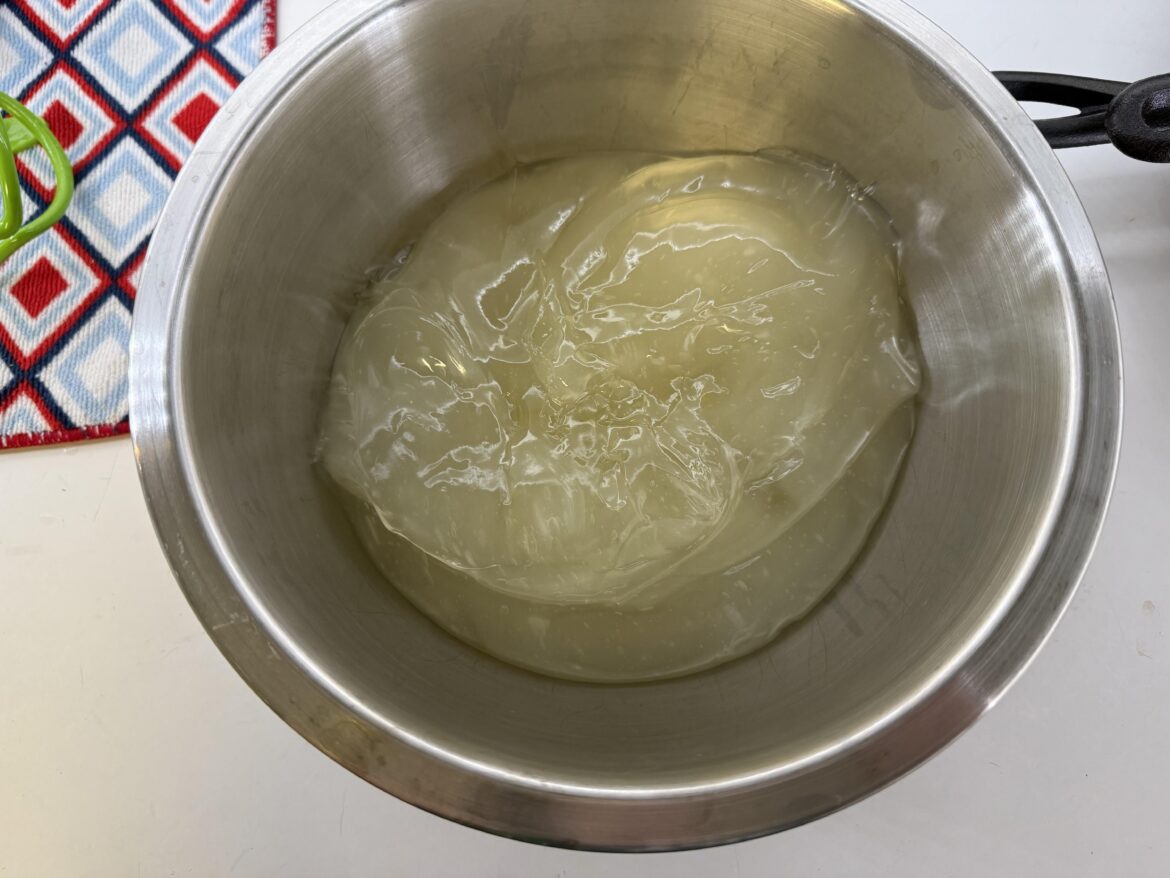 Using cooled clear-gel?