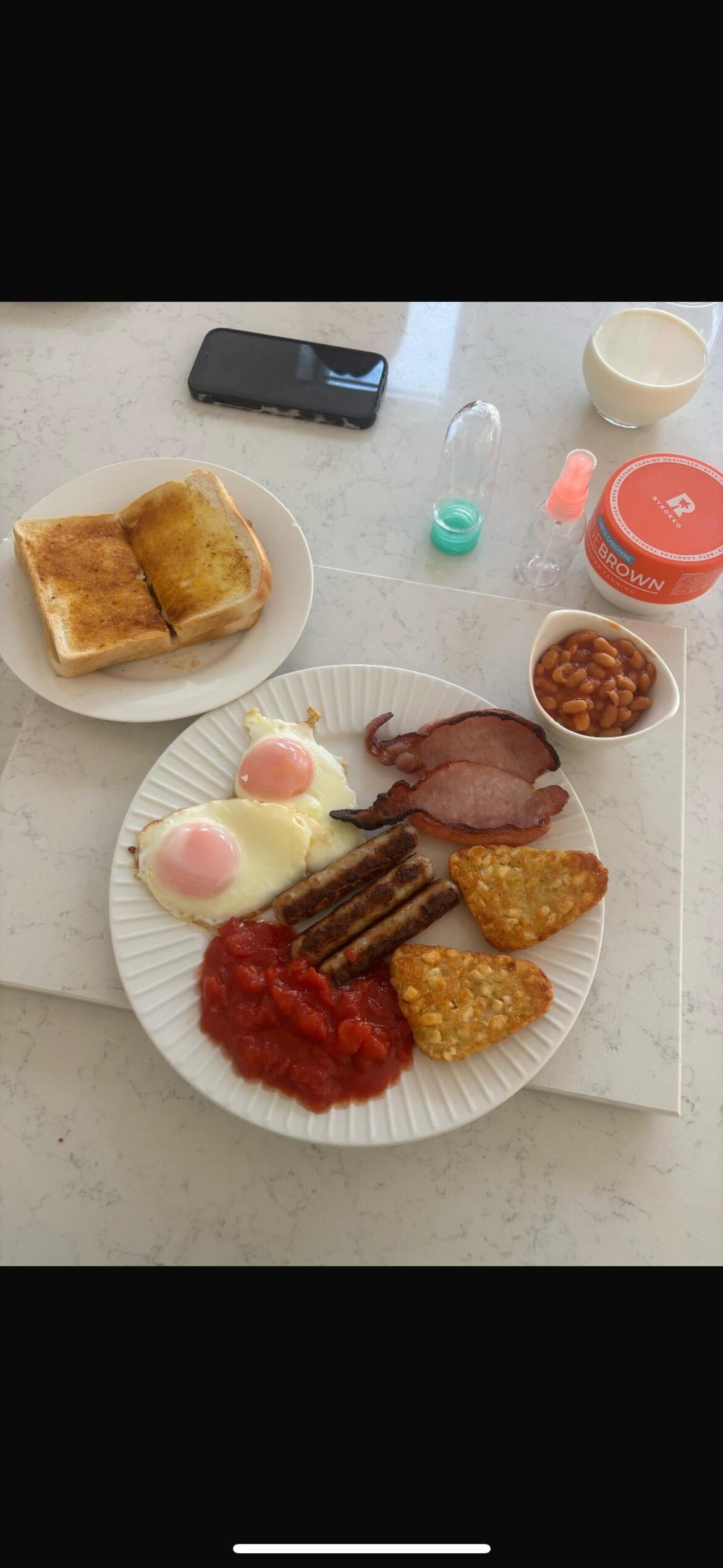 First home made fry up