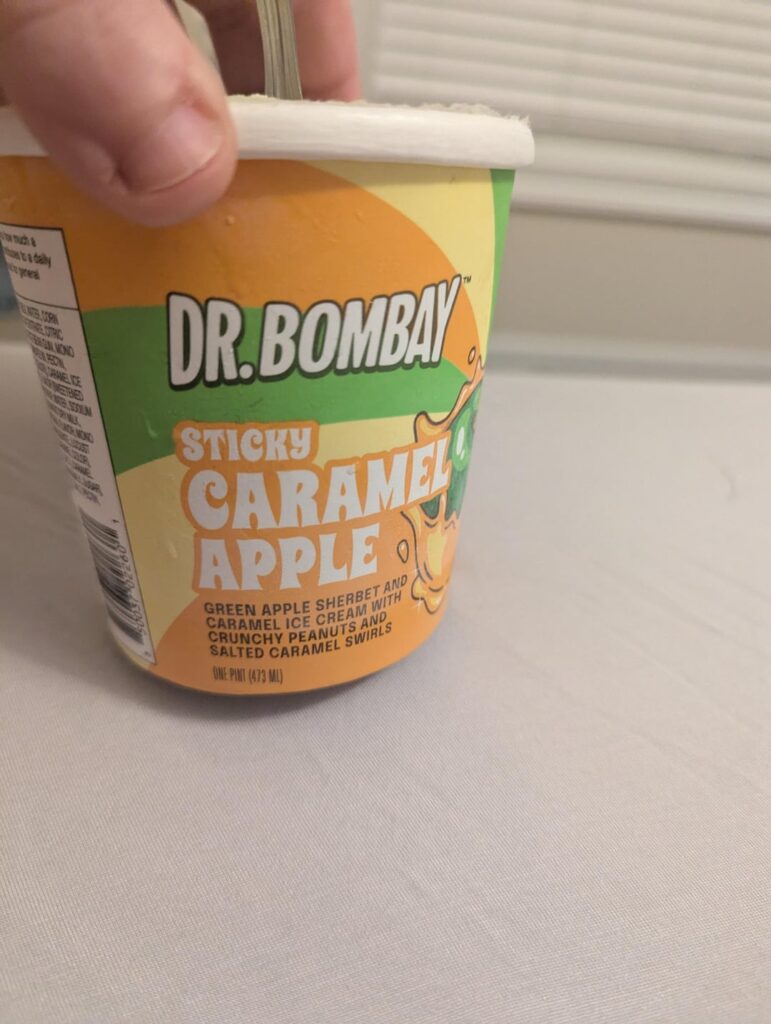 Tried Dr. Bombay Sticky Caramel Apple