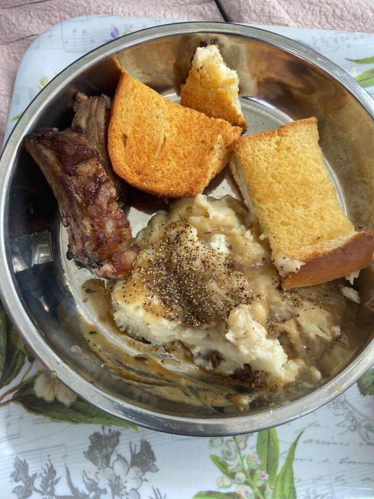 Dinner for breakfast? Dinner for breakfast?