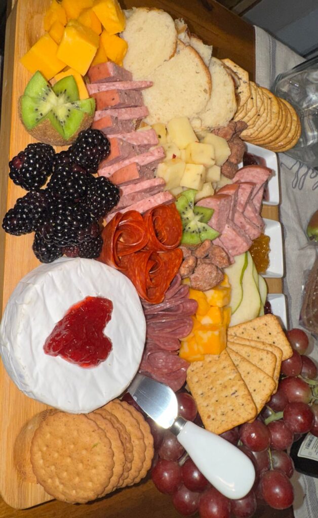 Quit my stressful job and made a charcuterie board to celebrate because self-care 🧀😂
