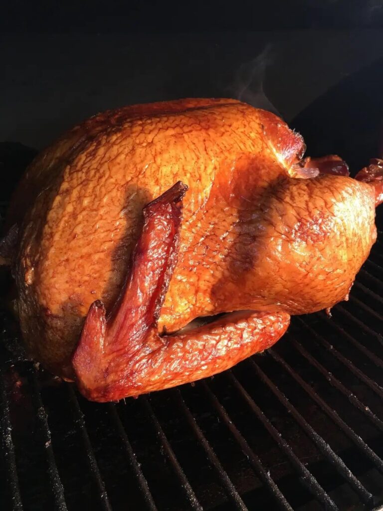 So much Thanksgiving yumminess on the Traeger!