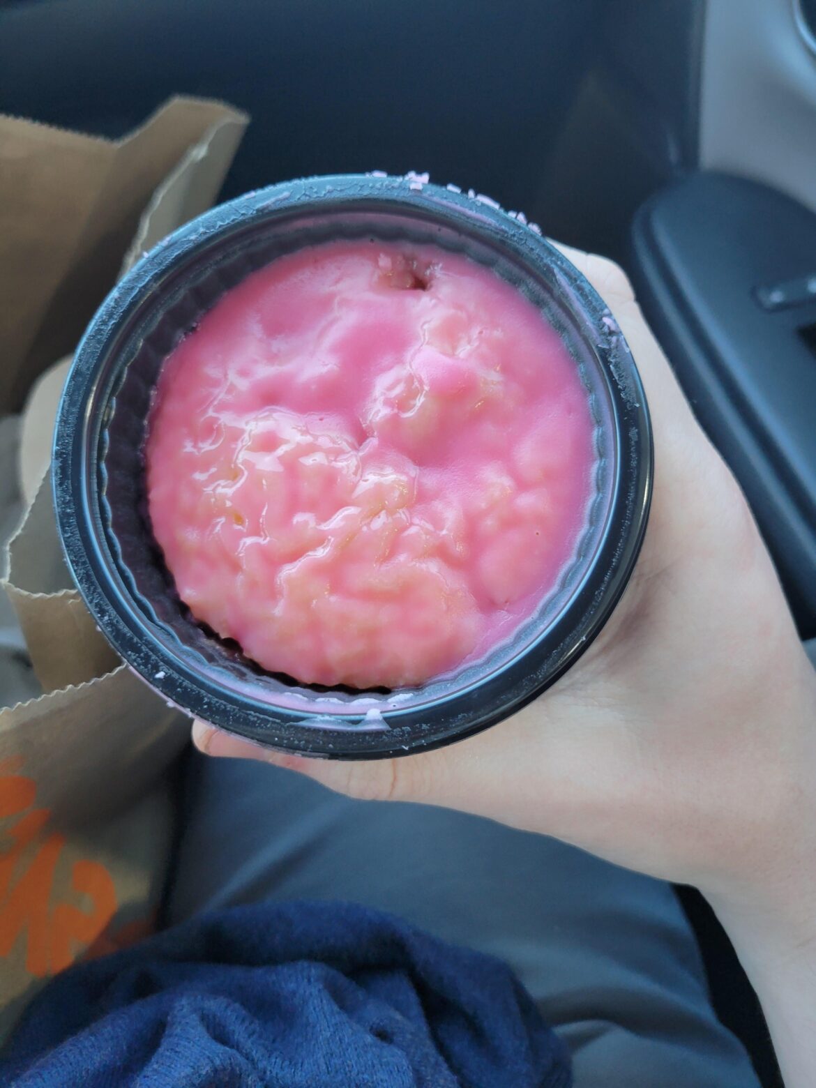 This "cupcake cup" I got from Popeyes