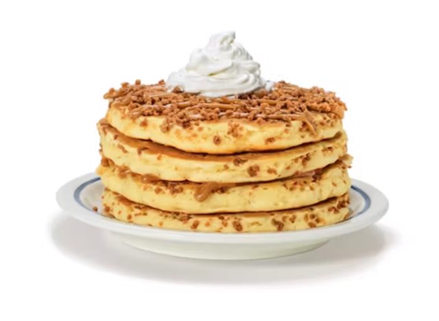 IHOP Cookie Butter Pancakes