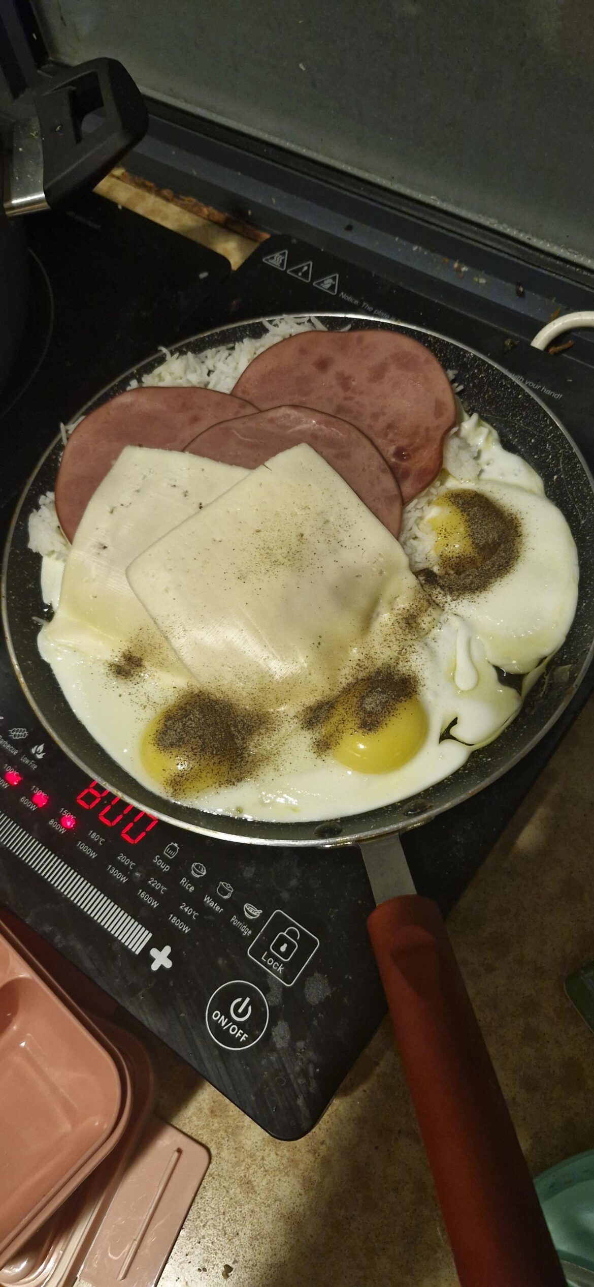 Failed putting pepper on my eggs three times in a row