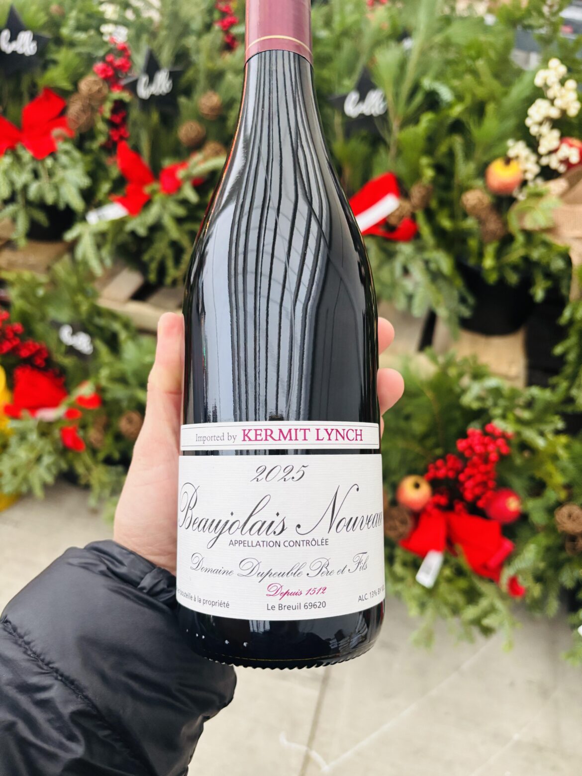 Le nouveau est arrivé! 2025 Dupeuble Beaujolais Nouveau
