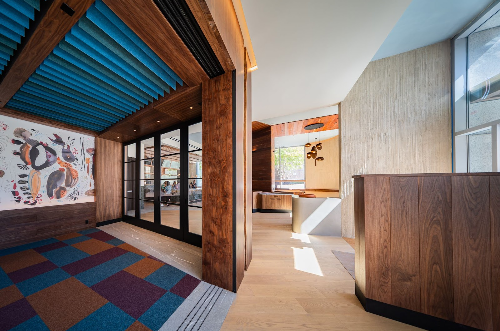 The interior of Poppy & Claro in San Jose.