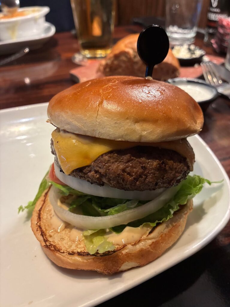 $9.99 lunch burger at Longhorn