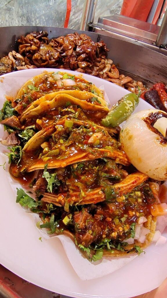 Mexican pastor tacos