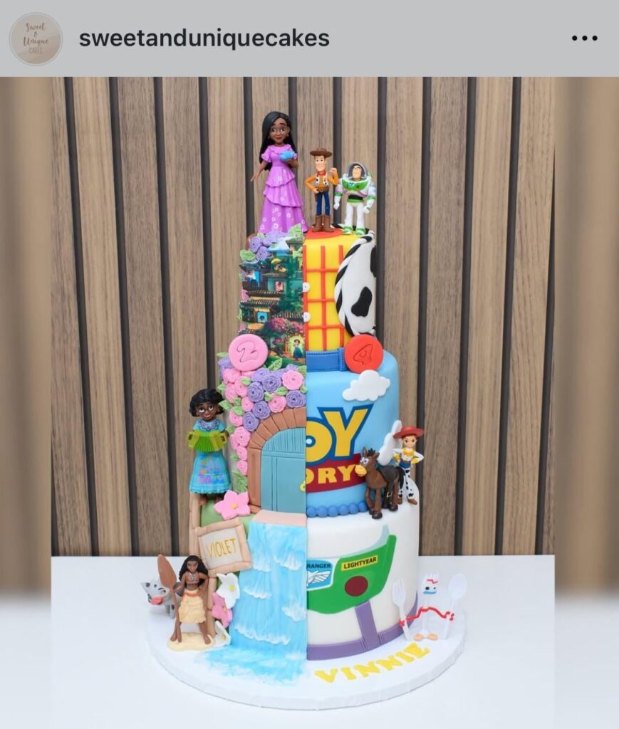 After all the love on my half and half cake yesterday, I thought I’d share another