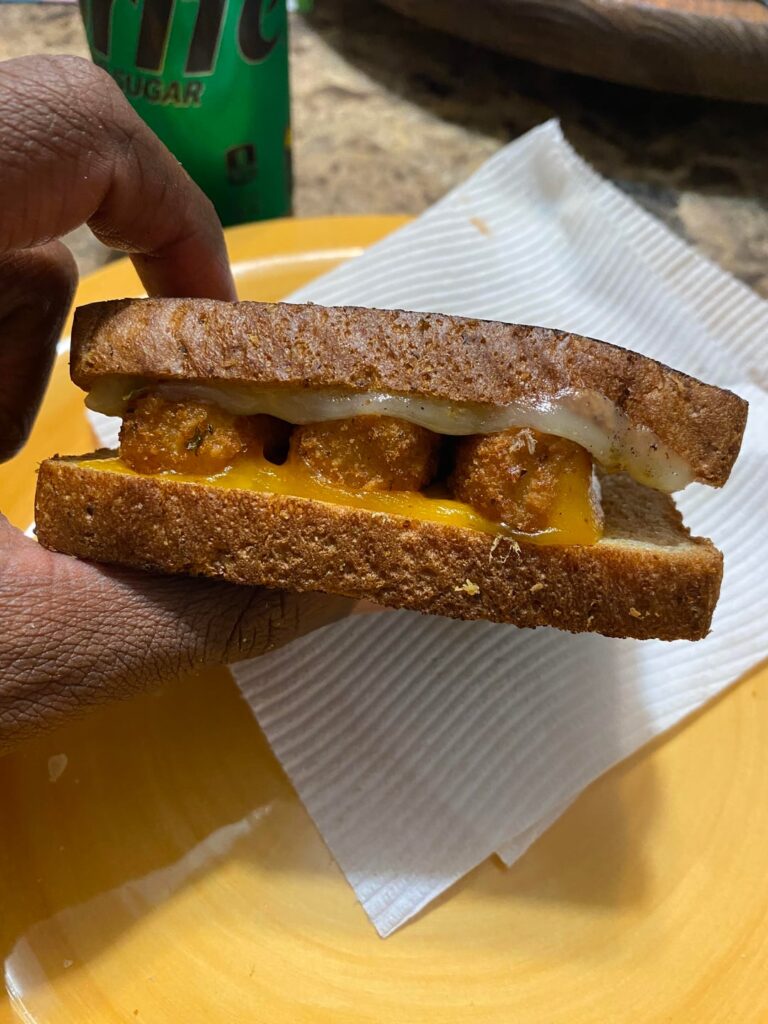 My take on a Grilled cheese