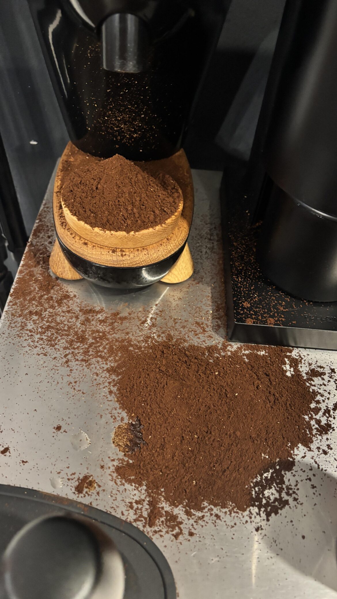 Whilst taking a photo of the first mess I made a second mess