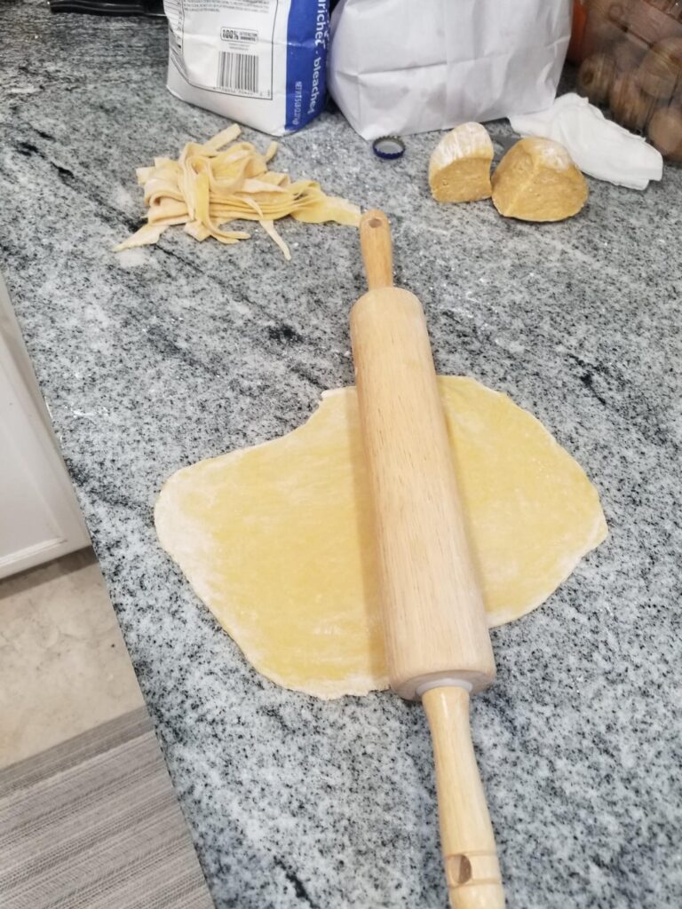 What do you guys think of my attempt at making fresh pasta?