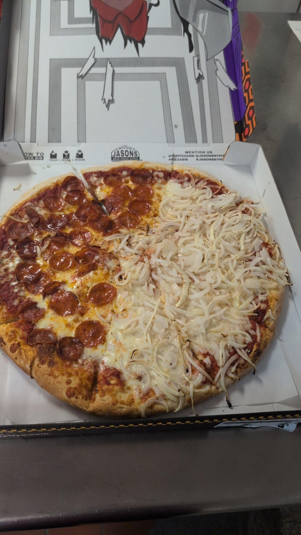 My local pizza place will allow you to do up to "extra extra extra" of a topping. How sweet was the sight I beheld.