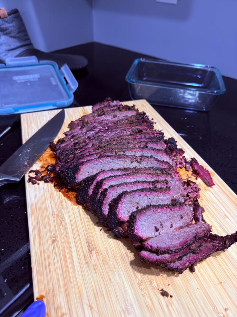 Having a blast smoking bbq