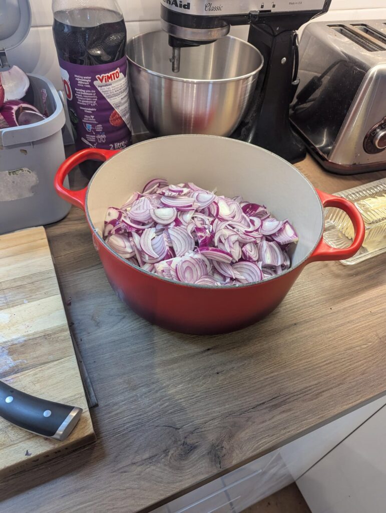 I can't believe how much they reduce by. 2 kilos over 2 hours.