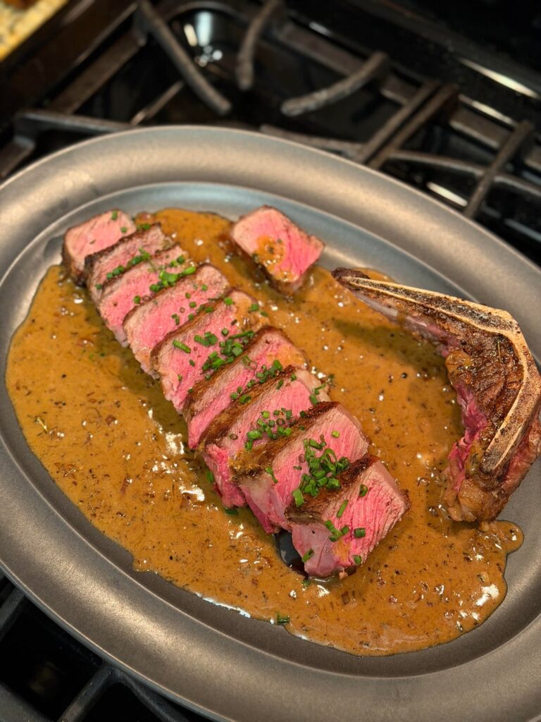 Steak Au Poivre again