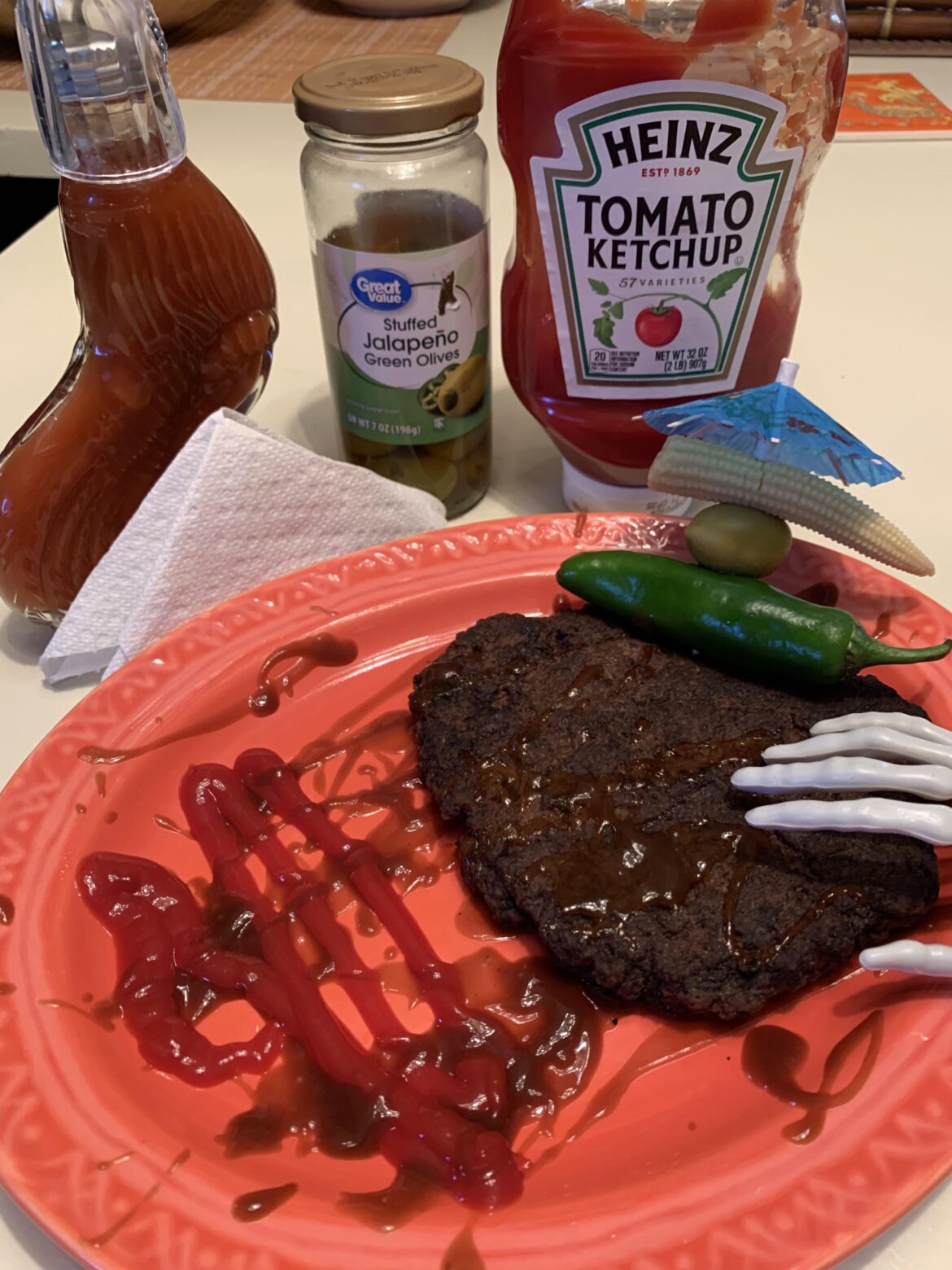 I wanted something fancy like in a restaurant