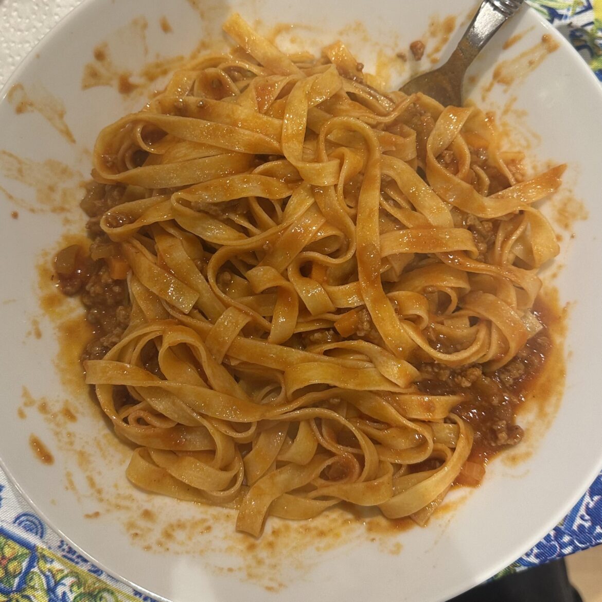 Tagliatelle al Ragù