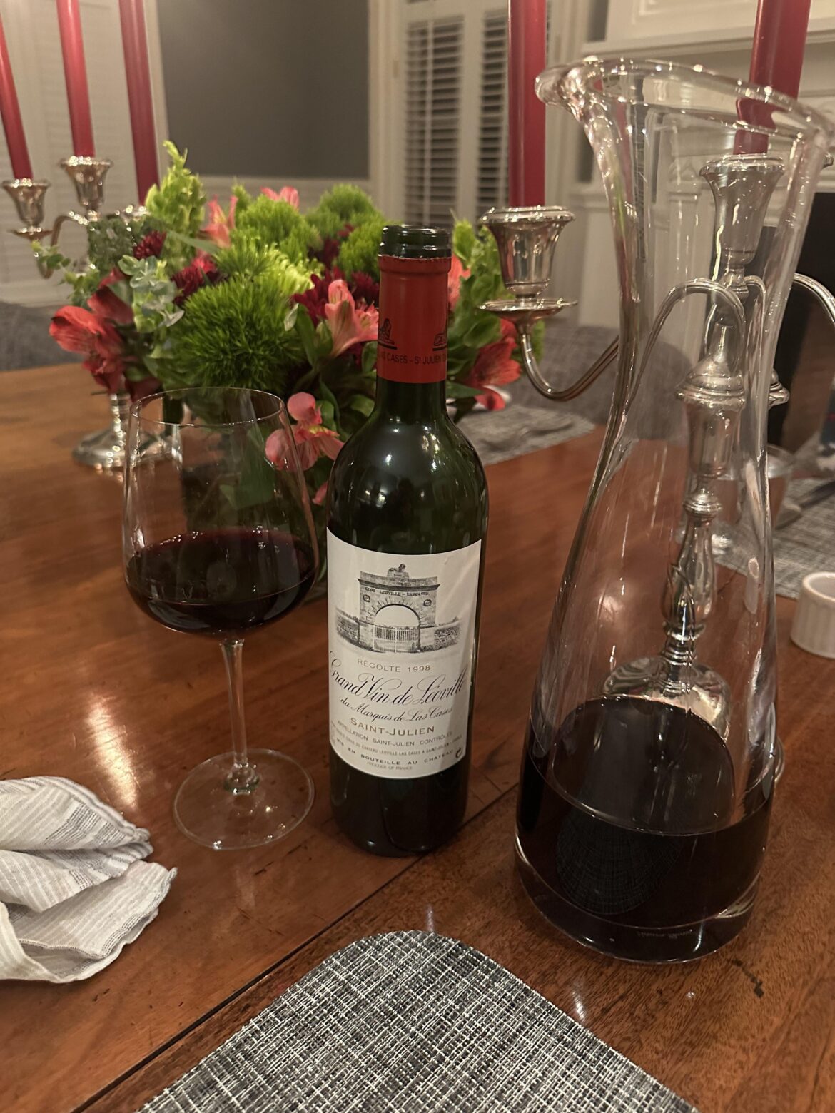 1998 Château Léoville Las Cases Saint-Julien 1998 Château Léoville Las Cases Saint-Julien