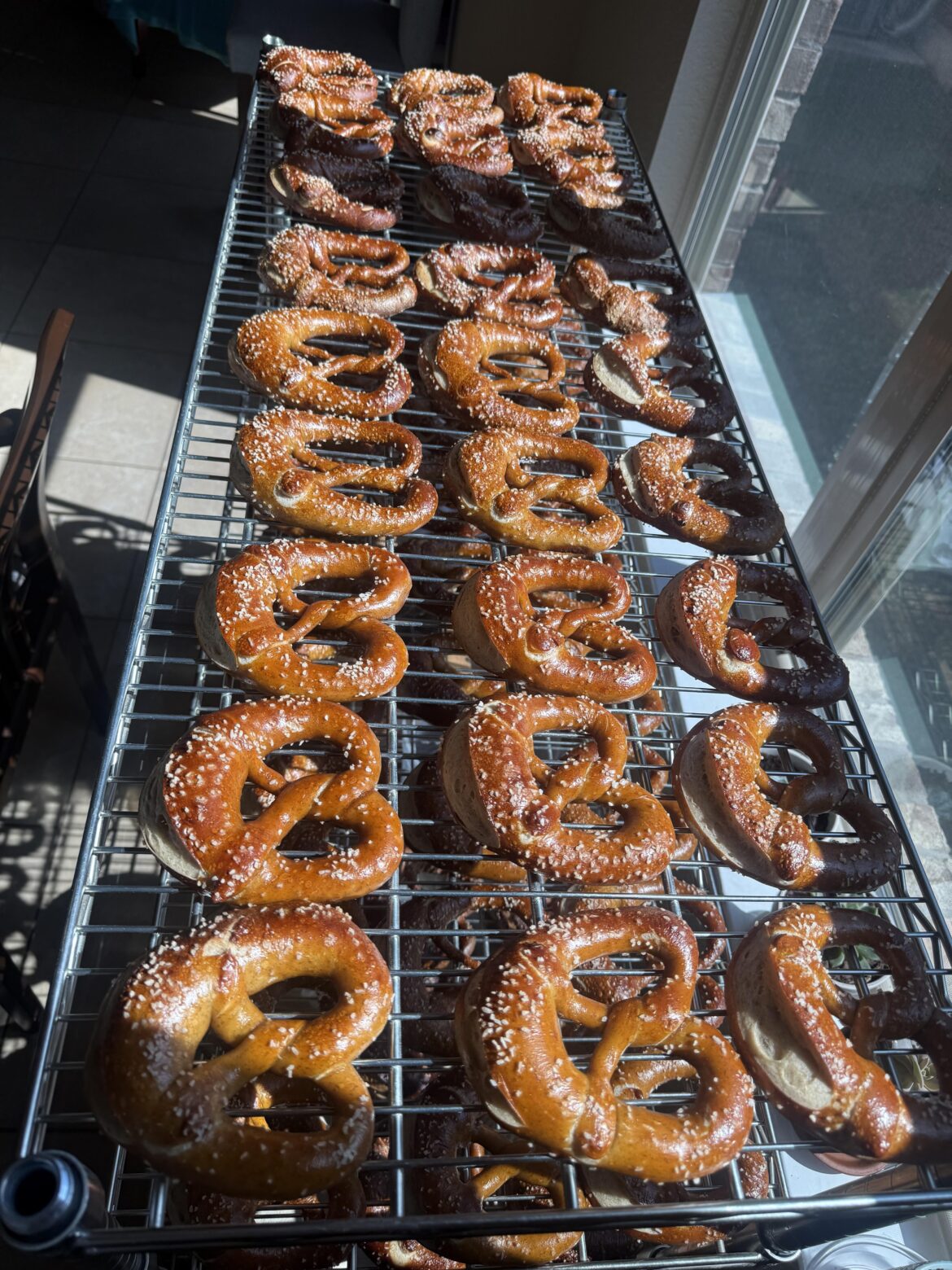 70 Sourdough Pretzels For My MicroBakery