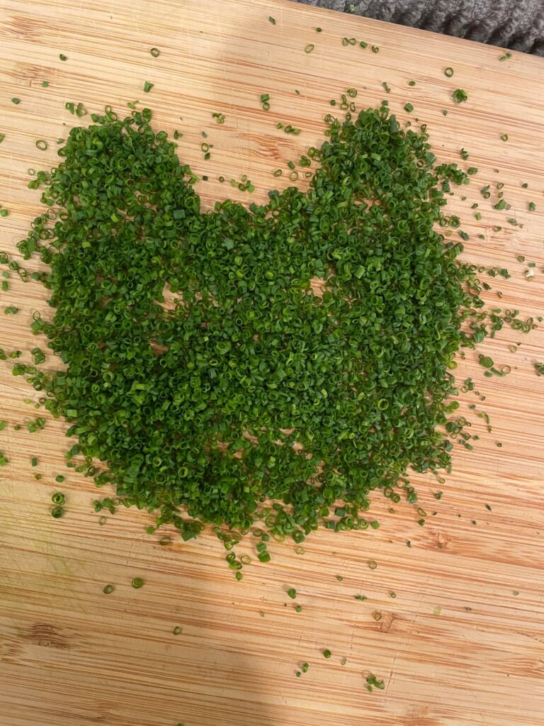 Cutting a couple of chives almost every day until this Reddit says they’re perfect. Day 34