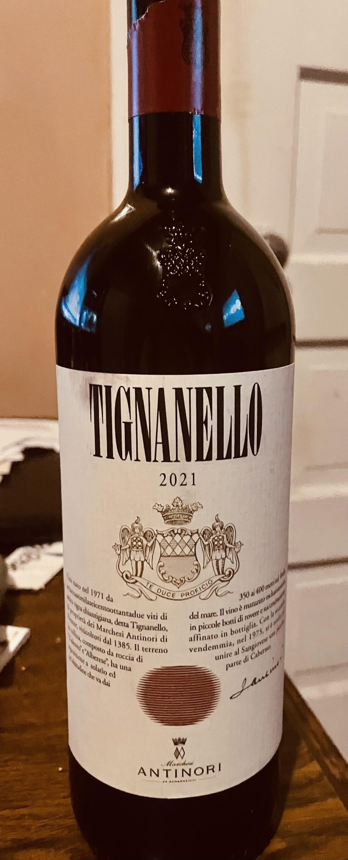 2021 Antinori Tignanello