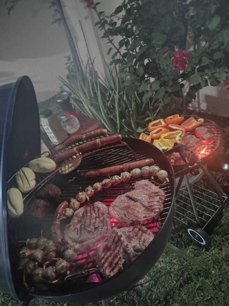 Blue Slate Weber vs. My Salvadoran Grill Setup — Weekend Cook