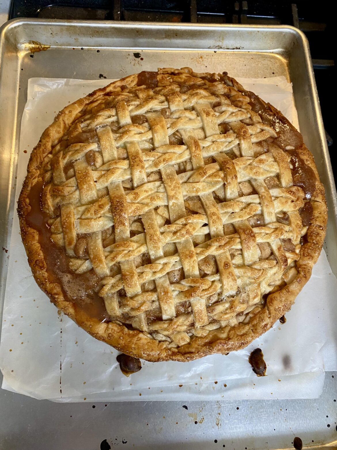 First Time Making Apple Pie