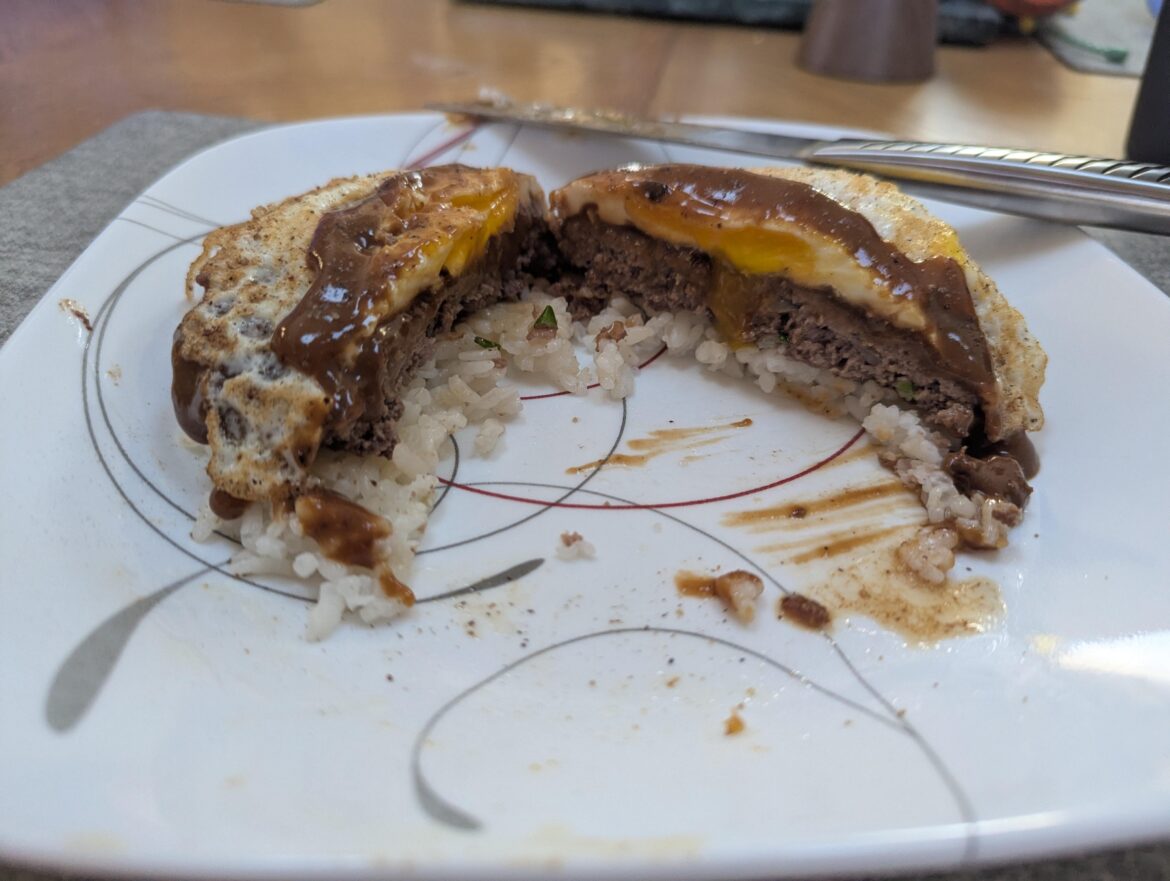 loco moco on arborio